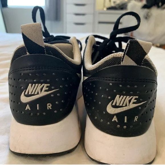 Nike Air Max Thea Black and White Sneakers - Picture 4 of 8